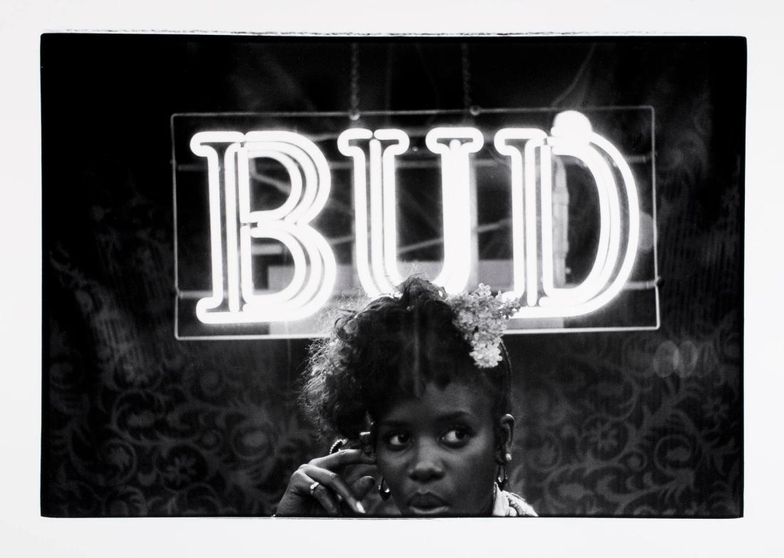 Bud-ölreklam, New York. Ur serien Amerikabilder