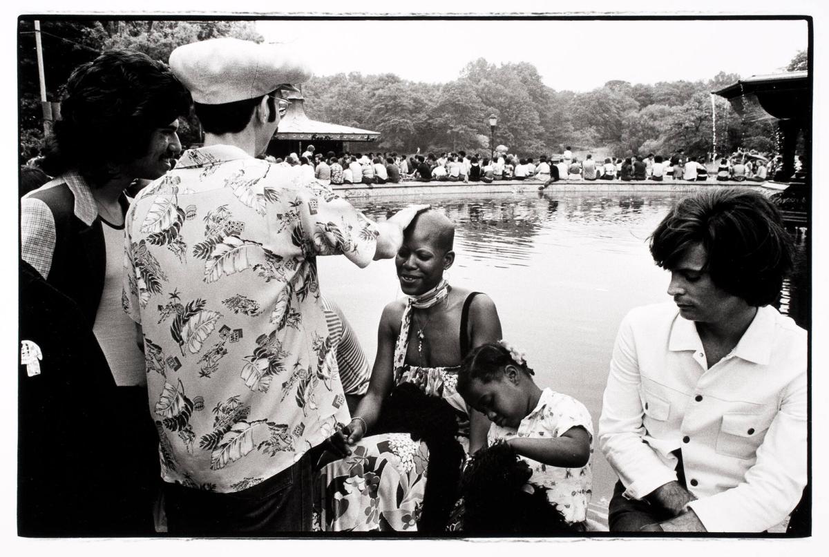 Central Park, New York. Ur serien "Amerikabilder"