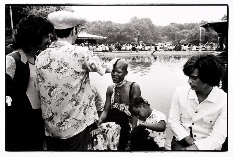 Central Park, New York. Ur serien "Amerikabilder"