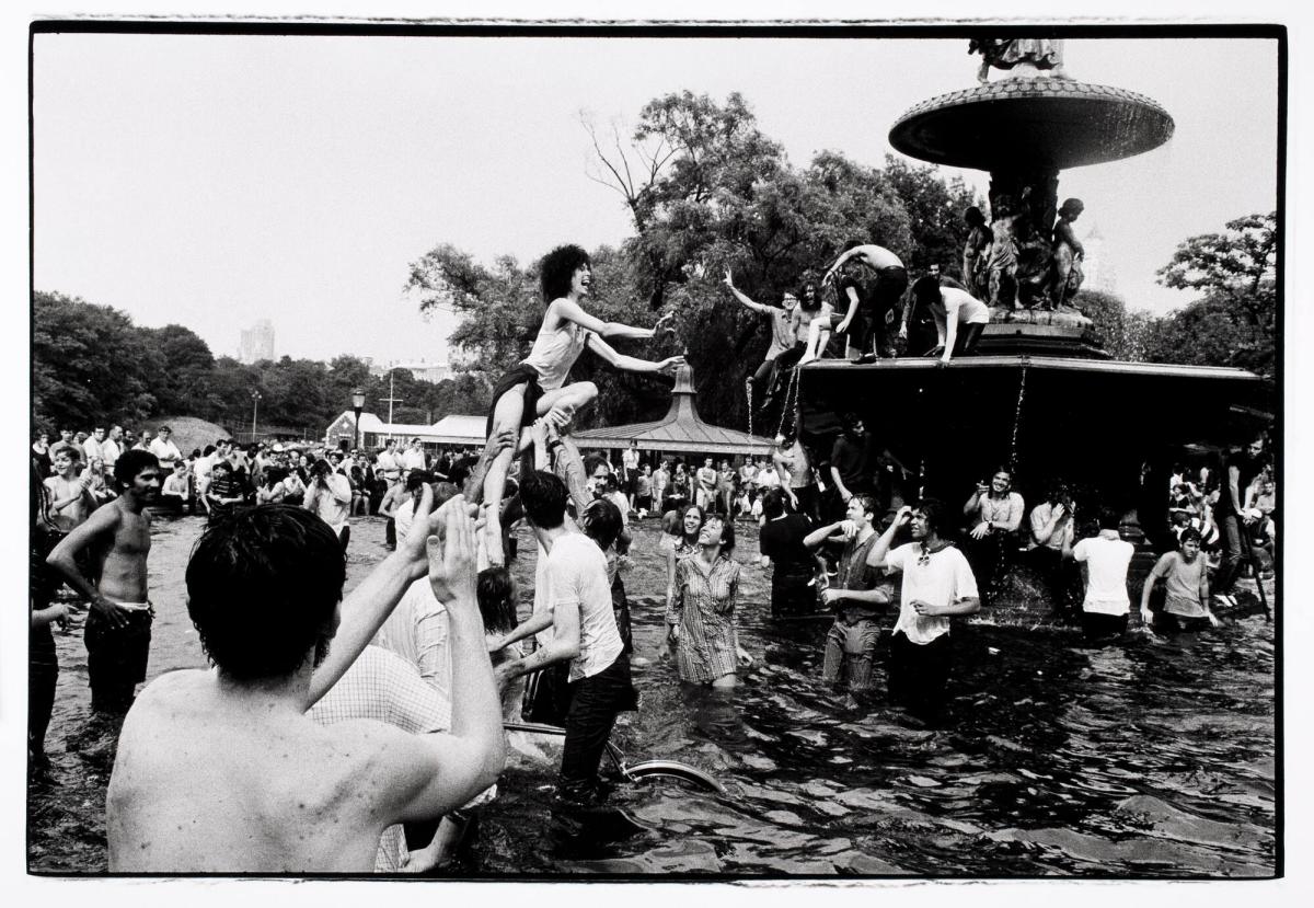 Central Park, New York. Ur serien "Amerikabilder"