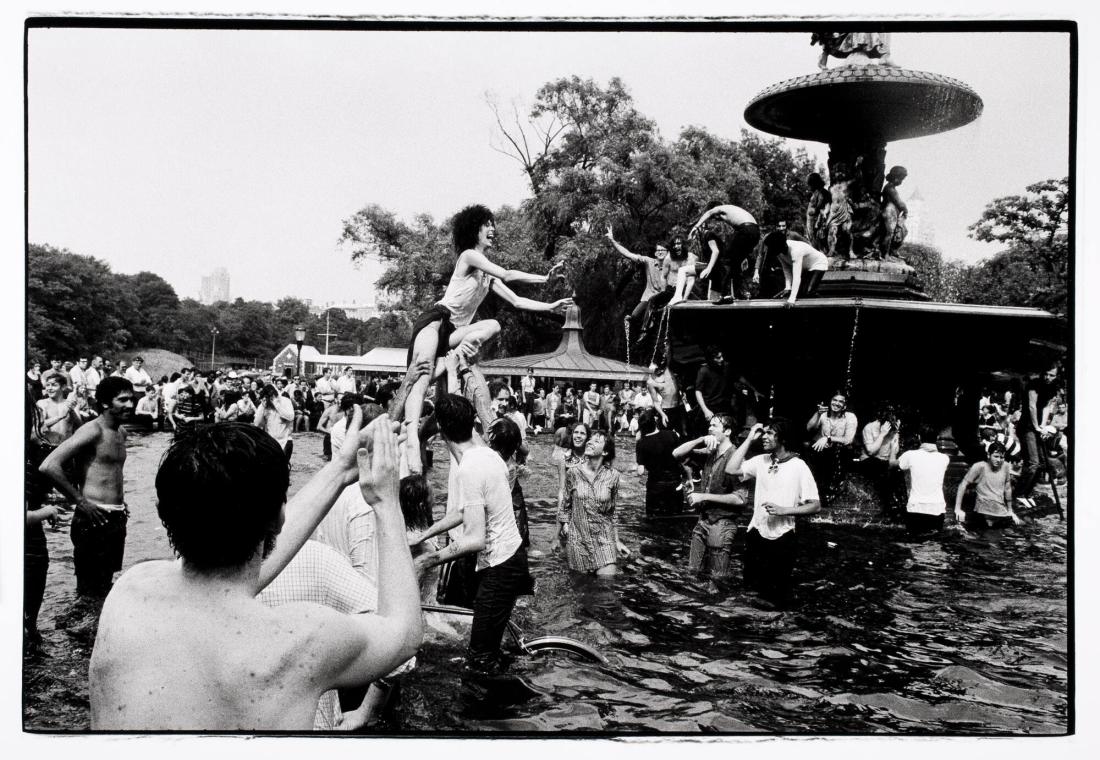 Central Park, New York. Ur serien "Amerikabilder"