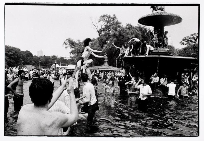 Central Park, New York. Ur serien "Amerikabilder"