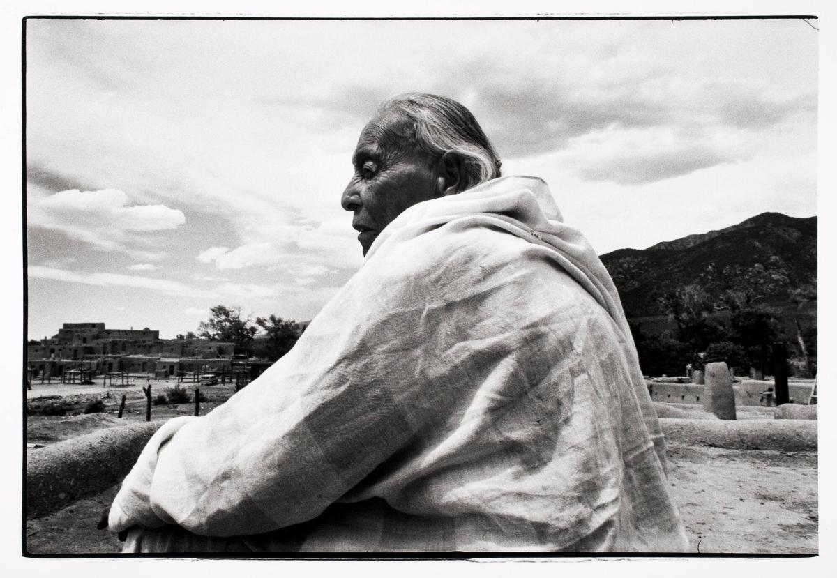 Taos, New Mexico. Ur serien "Amerikabilder"