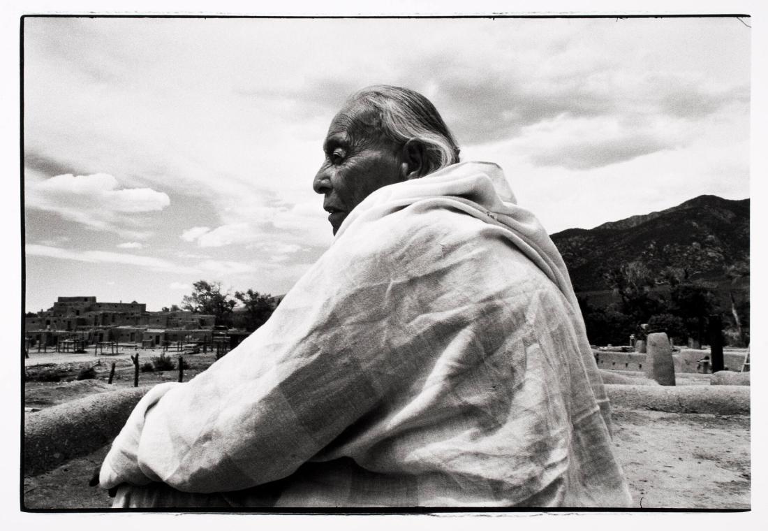 Taos, New Mexico. Ur serien "Amerikabilder"