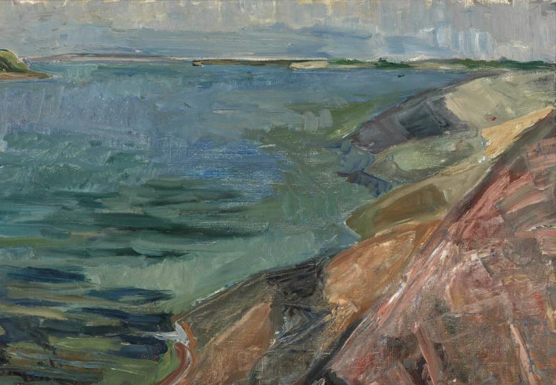 Klippor vid havet, Rödlöga