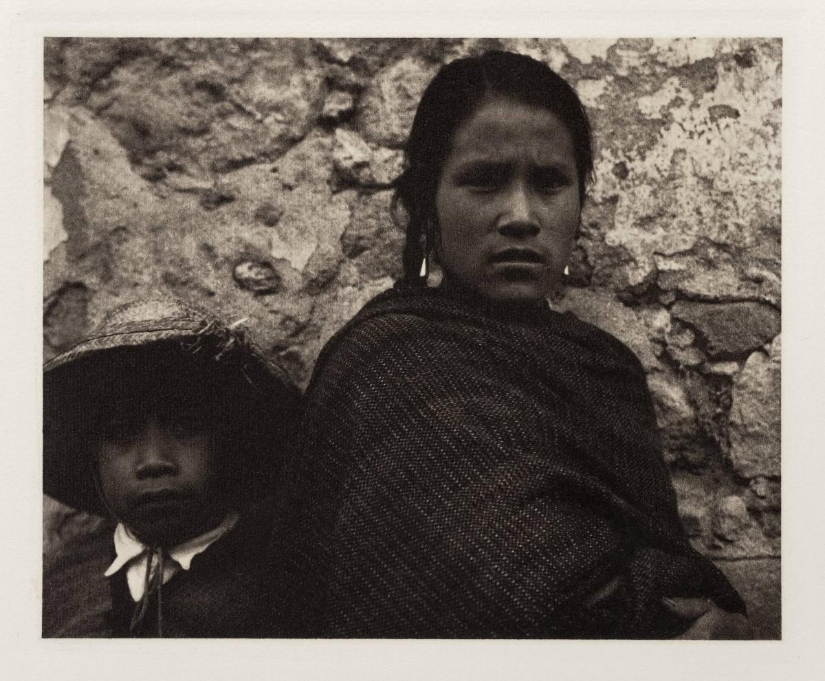 Young Woman and Boy, Toluca