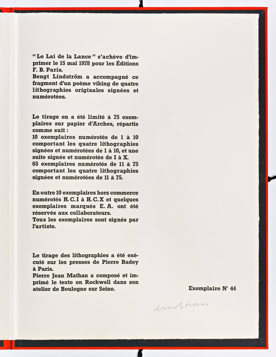 Le lai de la lance. Poème viking