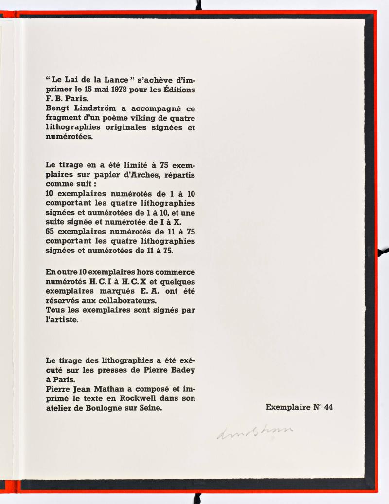 Le lai de la lance. Poème viking