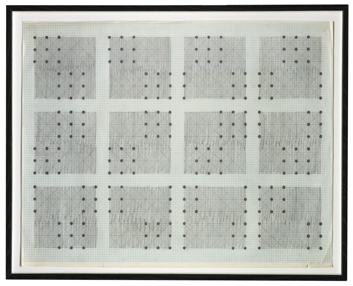 Fire Cycles II - Schematic Drawing. Fylkingen and Performance Views, Stockholm 1973