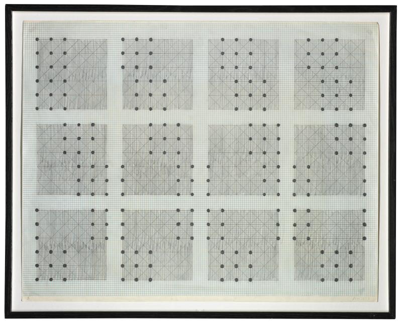 Fire Cycles II - Schematic Drawing. Fylkingen and Performance Views, Stockholm 1973