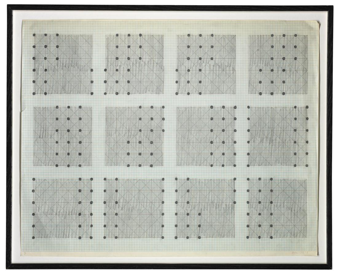 Fire Cycles II - Schematic Drawing. Fylkingen and Performance Views, Stockholm 1973