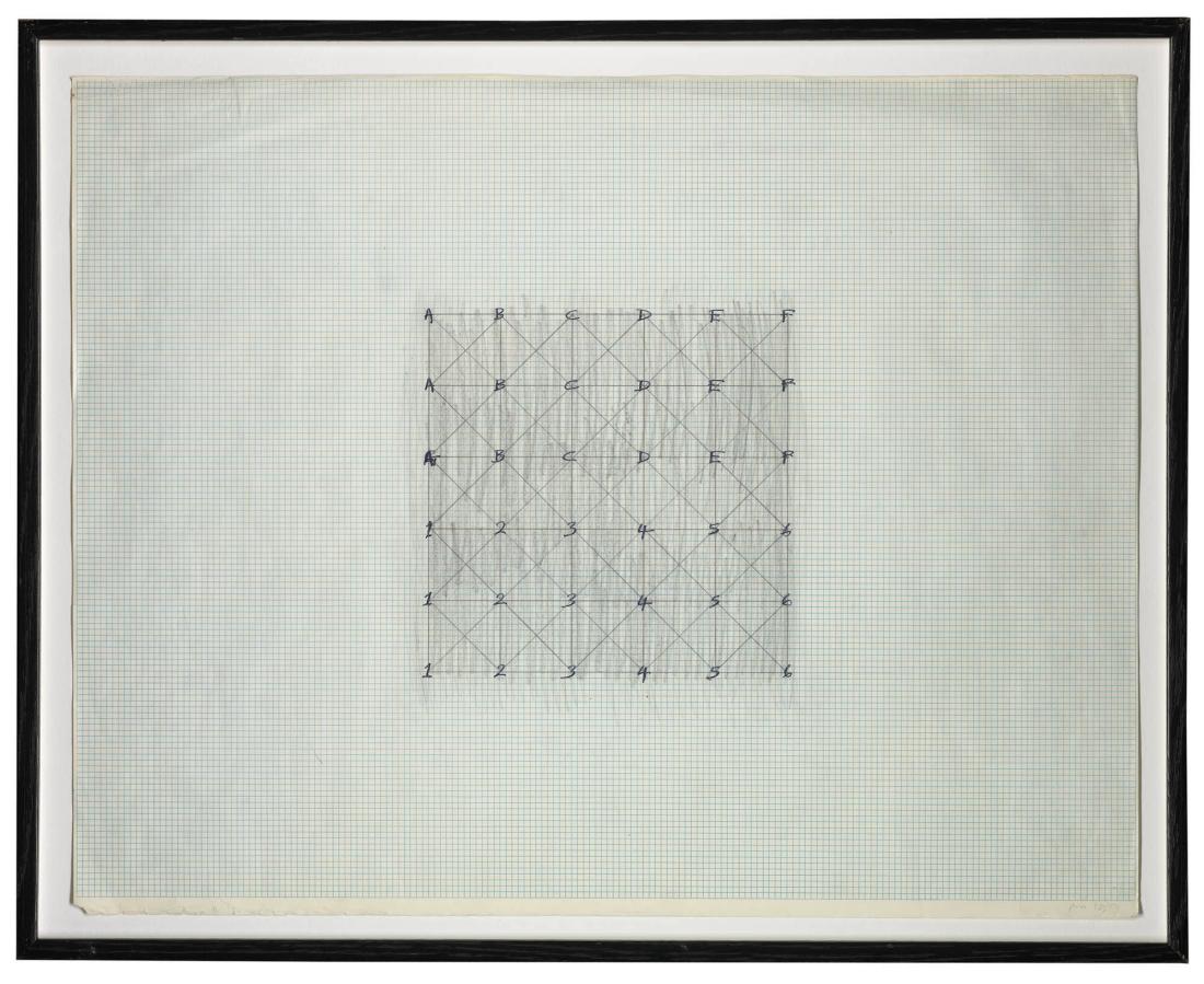 Fire Cycles II - Schematic Drawing. Fylkingen and Performance Views, Stockholm 1973