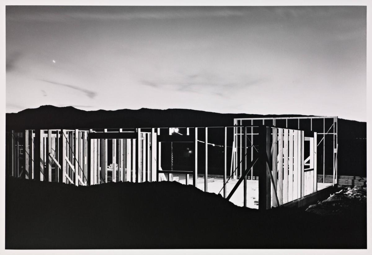 Night Construction, Reno. From the Series Nevada