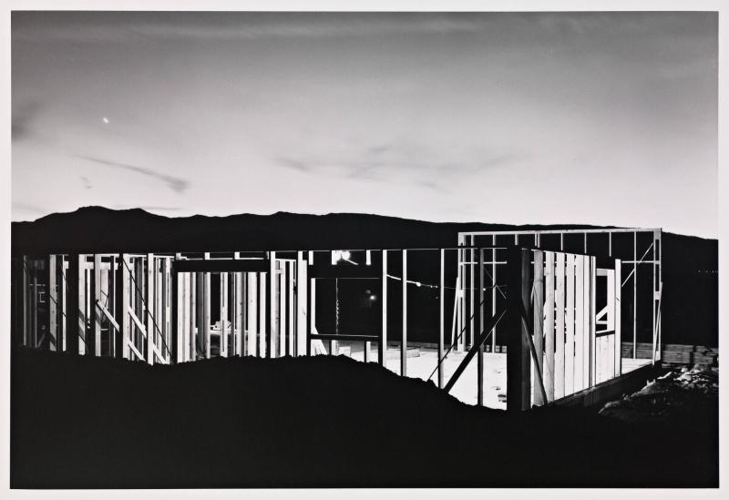 Night Construction, Reno. From the Series Nevada