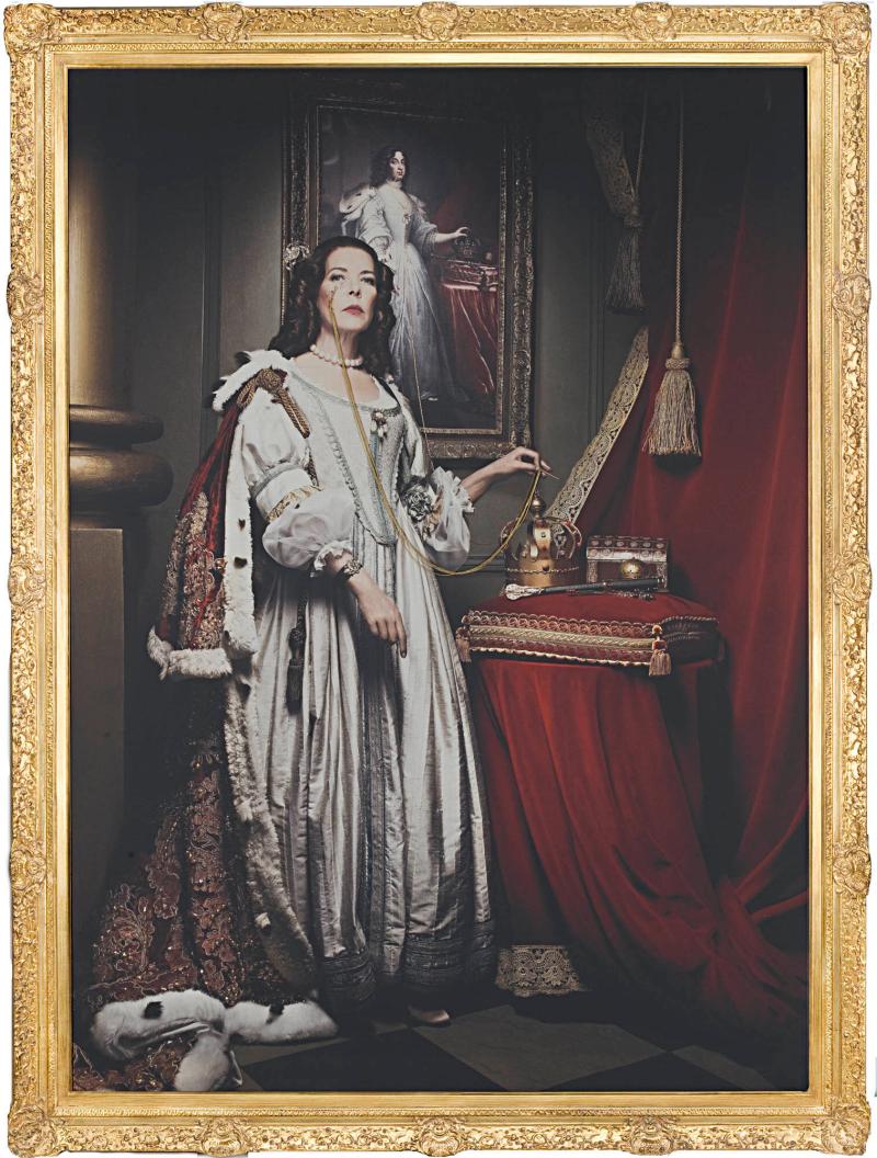 Portrait of H.R.H. The Princess of Hanover (Before & After Salvador Dalí)