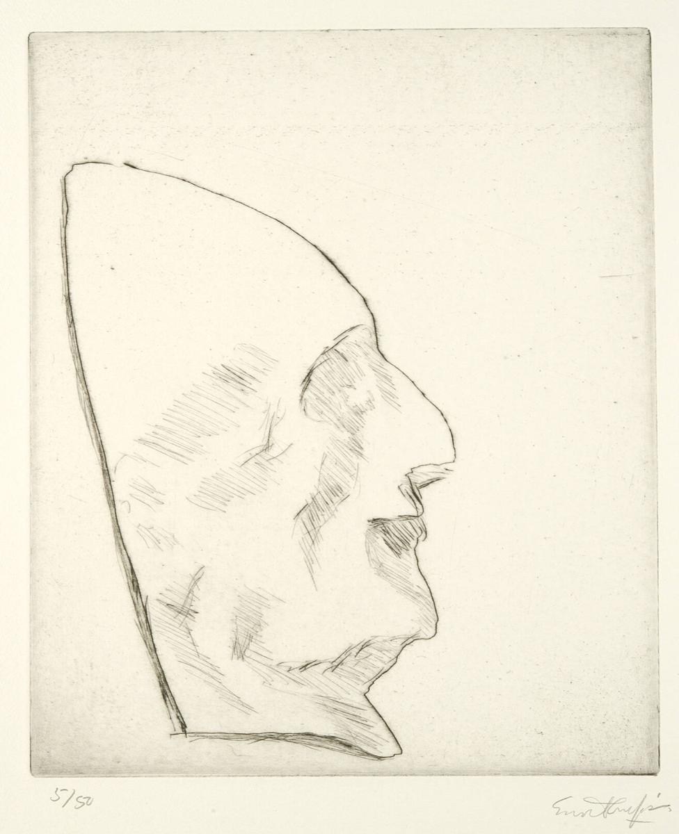 El Grecos dödsmask II All Artworks Moderna Museet