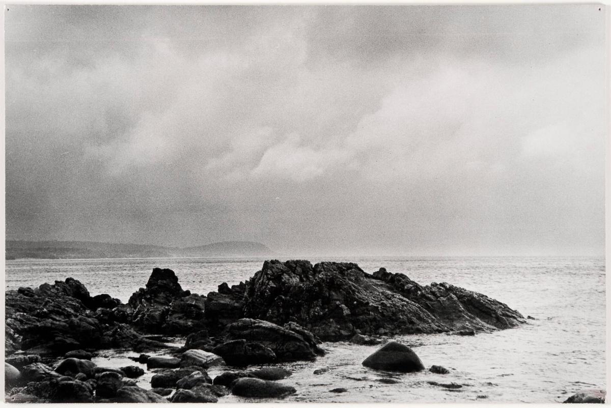 Skånsk kust (i bakgr. Stens huvuid)