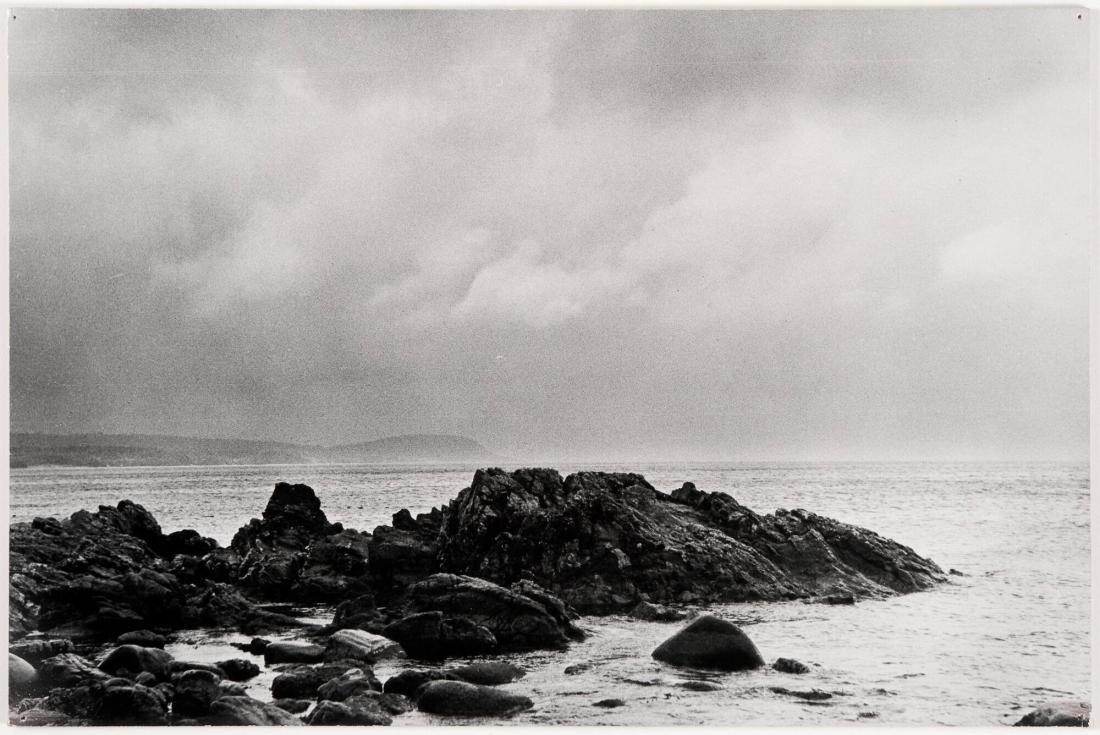 Skånsk kust (i bakgr. Stens huvuid)