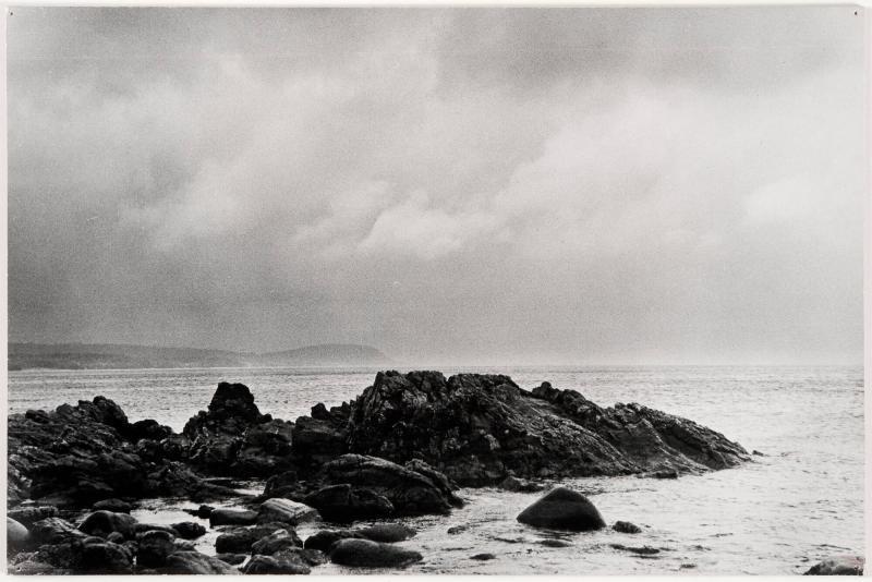 Skånsk kust (i bakgr. Stens huvuid)