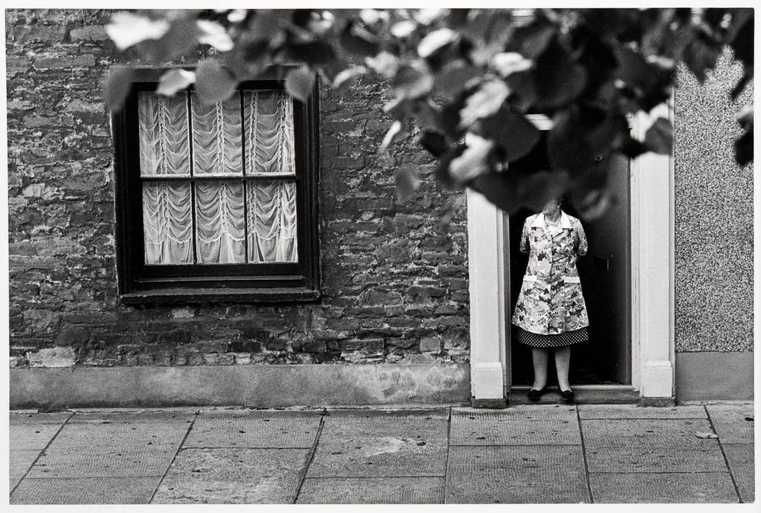Fasad, Brecon, Wales. Ur serien Fotografier från England och Wales