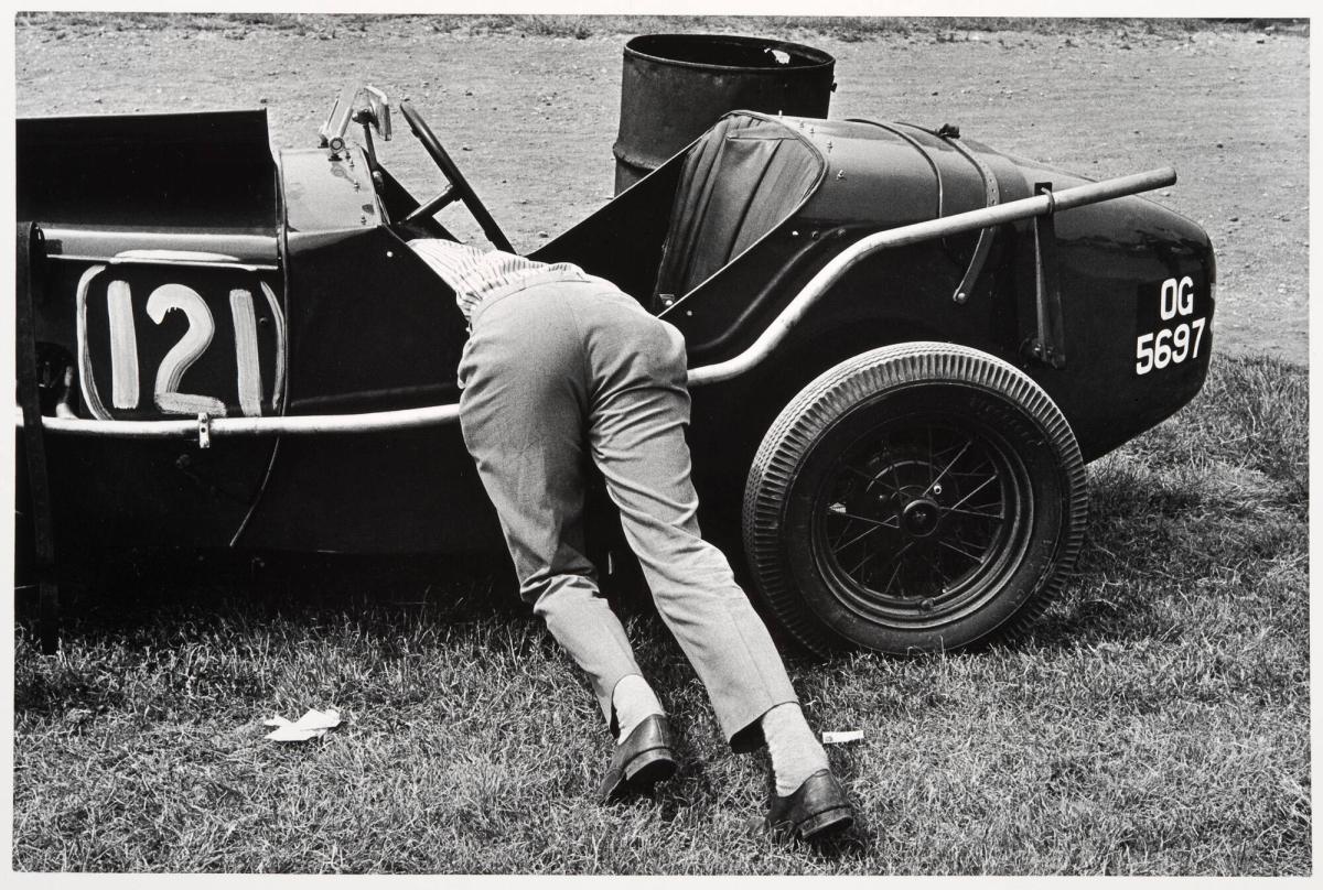 "Austin 1930" - biltävling, Oulton Park. Ur serien Fotografier från England och Wales