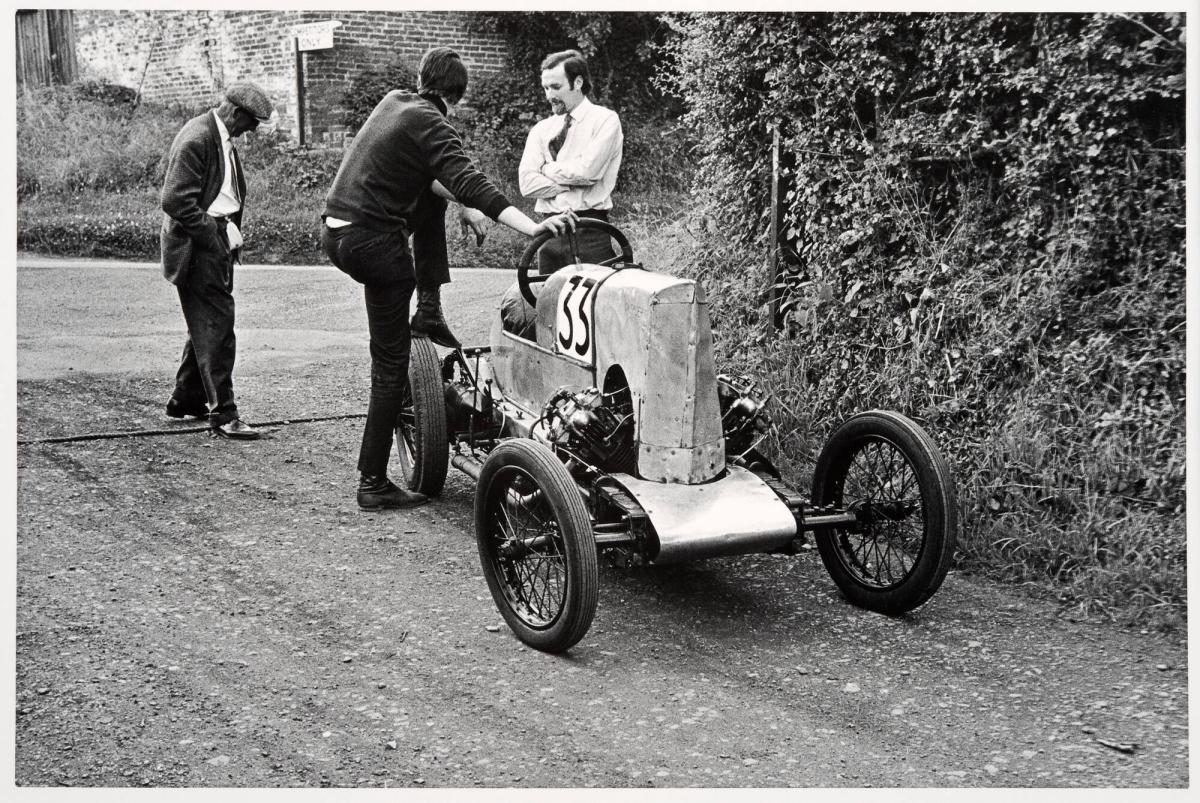 "G N. Spider 1923" - backtävling, Shelsley Walsh. Ur serien Fotografier från England och Wales