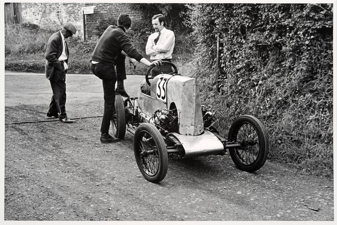 "G N. Spider 1923" - backtävling, Shelsley Walsh. Ur serien Fotografier från England och Wales