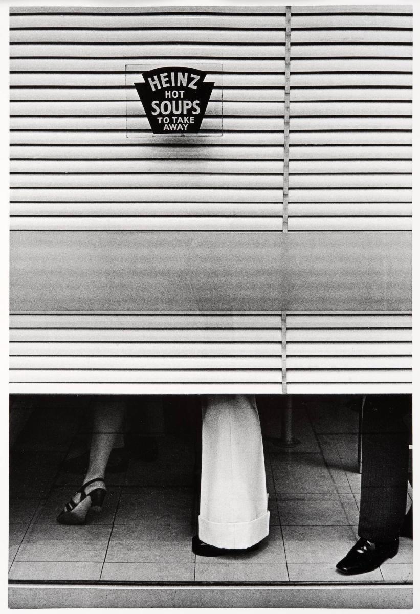 Restaurangfönster, London. Ur serien Fotografier från England och Wales