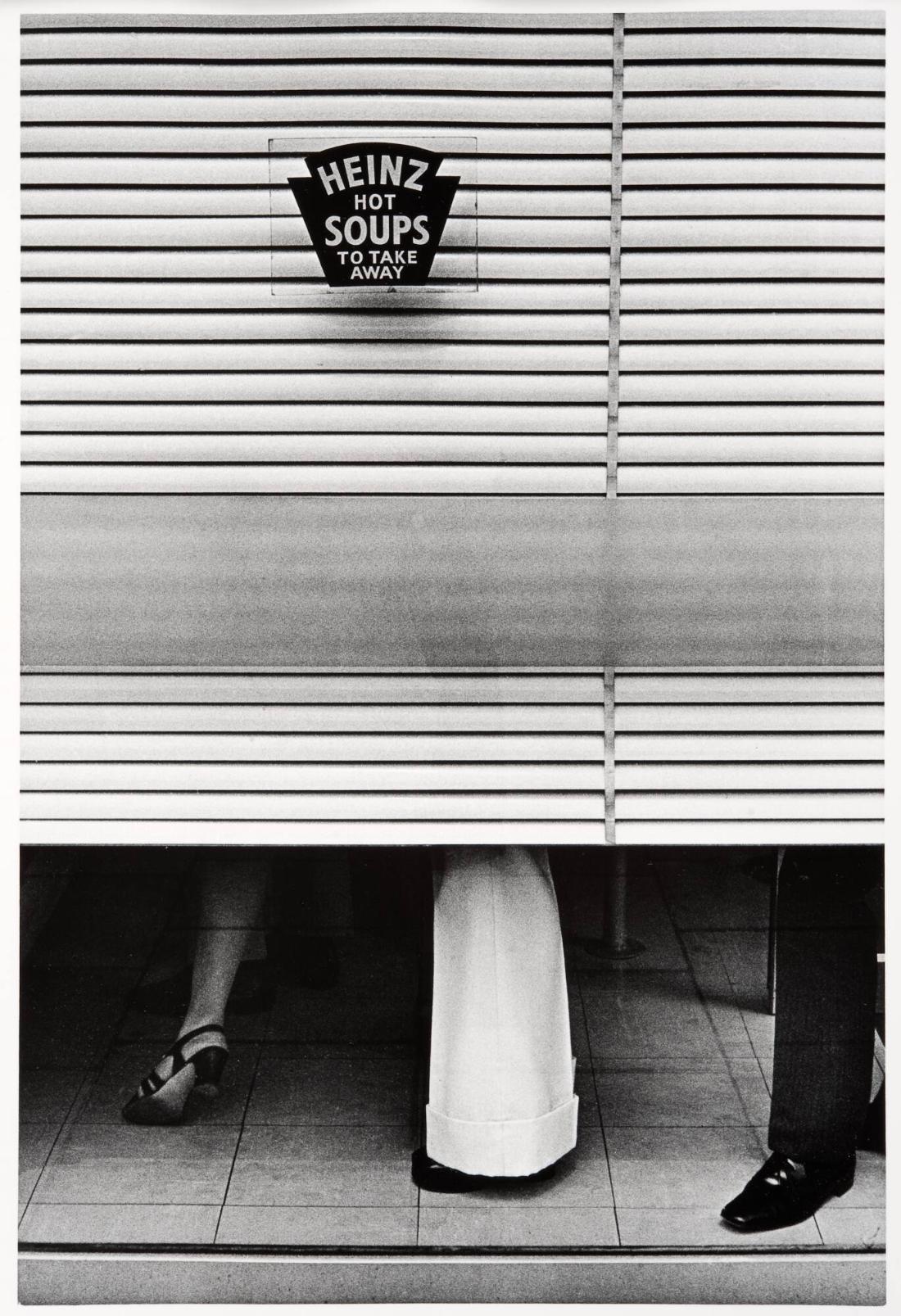 Restaurangfönster, London. Ur serien Fotografier från England och Wales