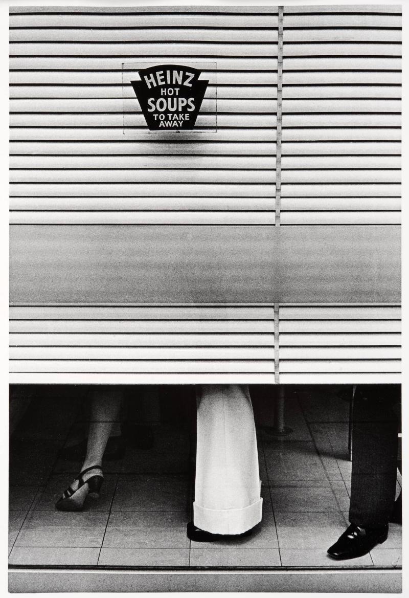 Restaurangfönster, London. Ur serien Fotografier från England och Wales