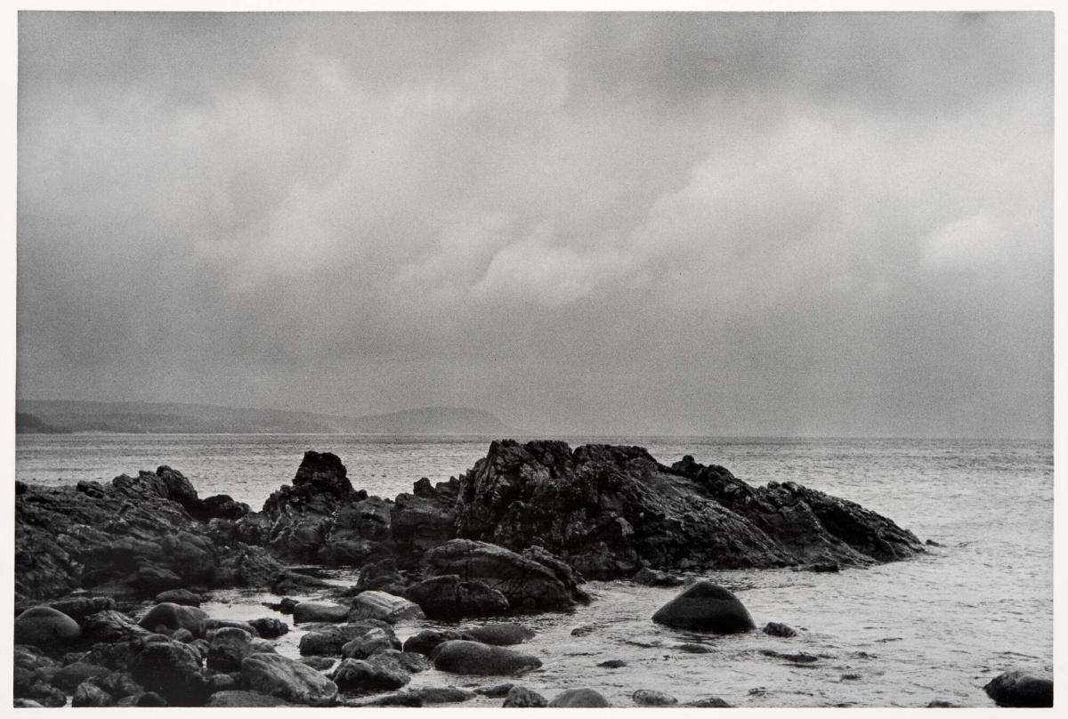 Skånsk kust (i bakgr. Stens huvud), 1957