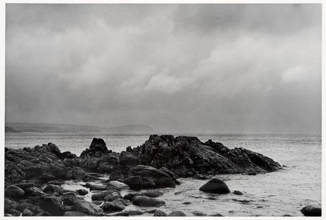 Skånsk kust (i bakgr. Stens huvud), 1957