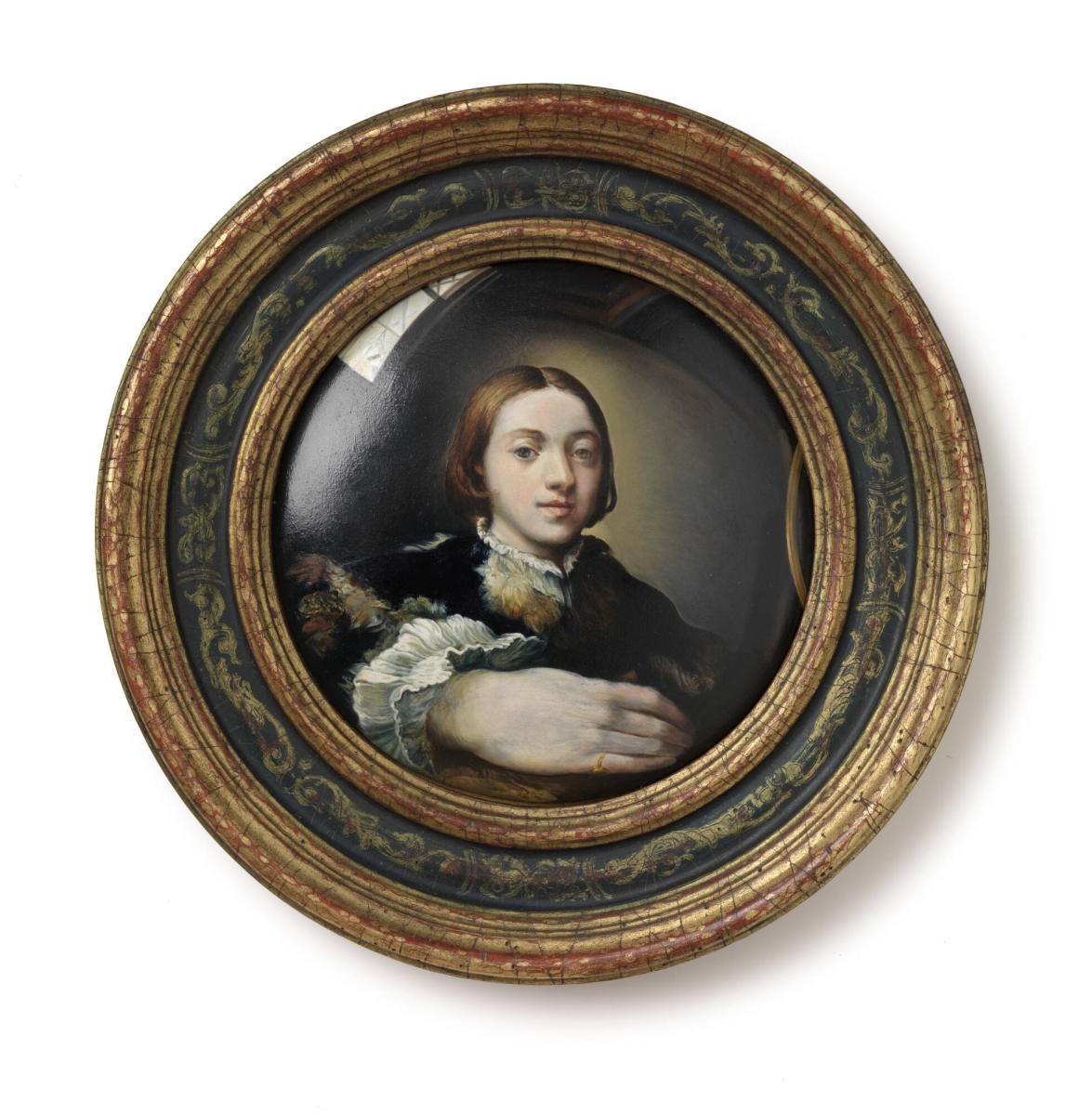 Autoportrait dans un miroir