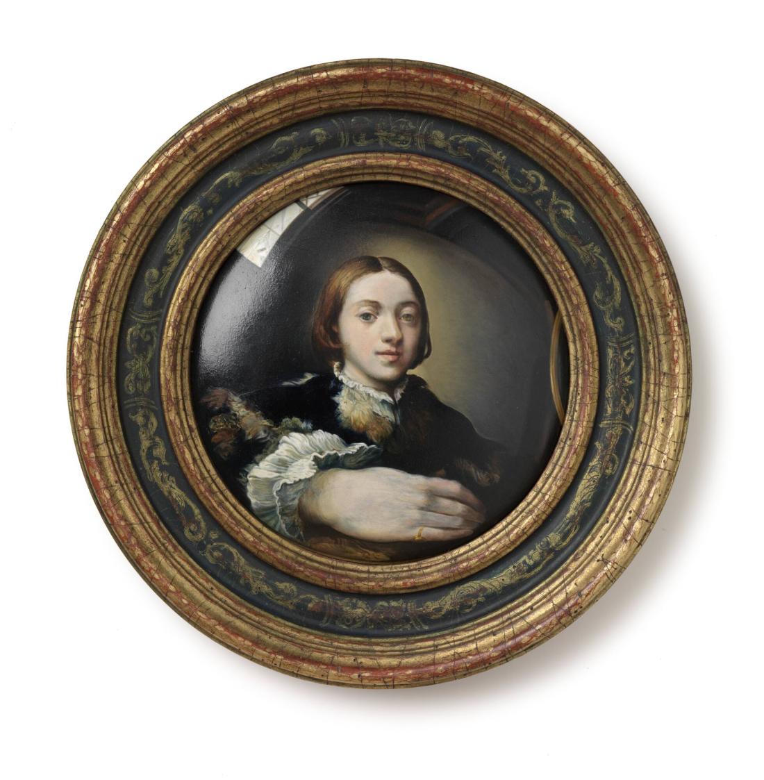 Autoportrait dans un miroir