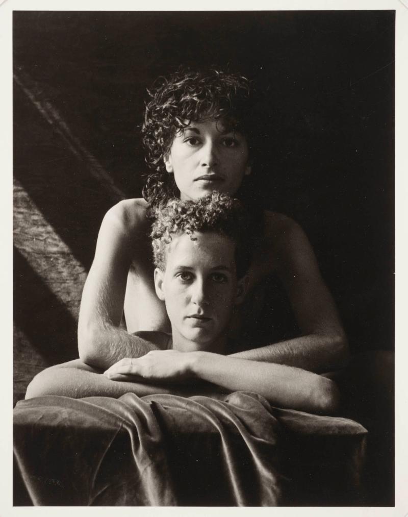 Portrait of Amparo and Pilar. 1982