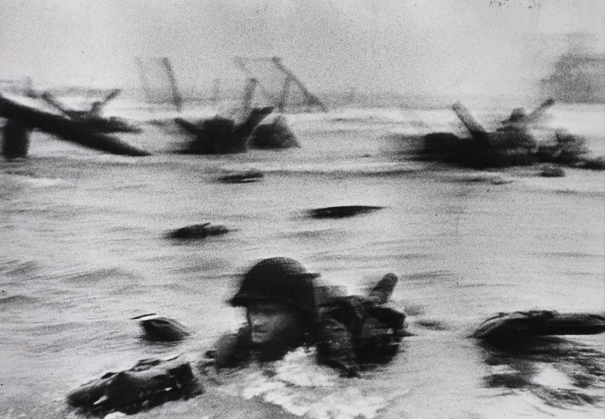 D-Day, Omaha Beach, June 6, 1944. The Allied Invasion at Normandy