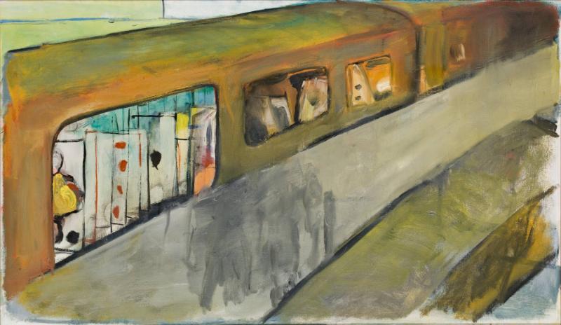 Tunnelbana med spelkort