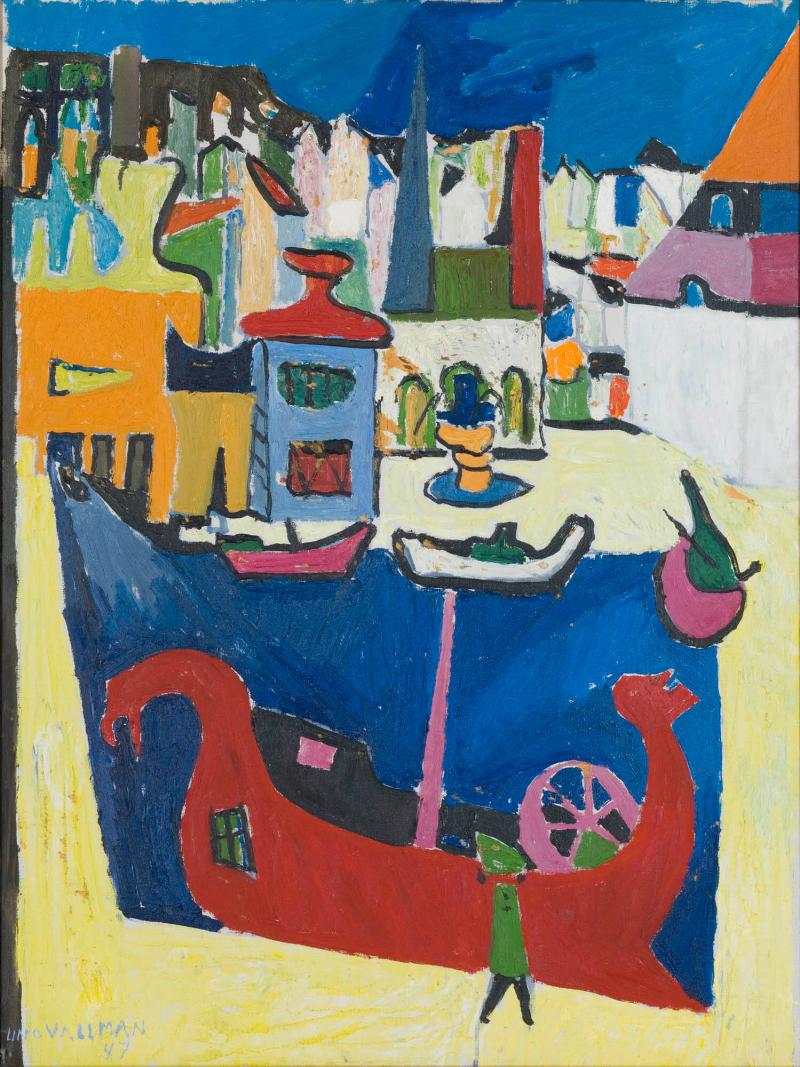 Hamnen i Honfleur