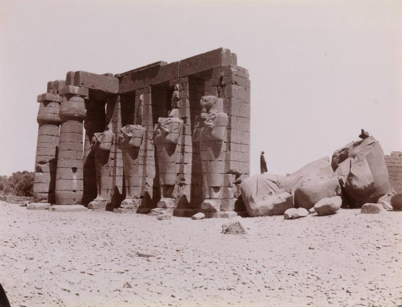 Ramesseum, Luxor, Egypten