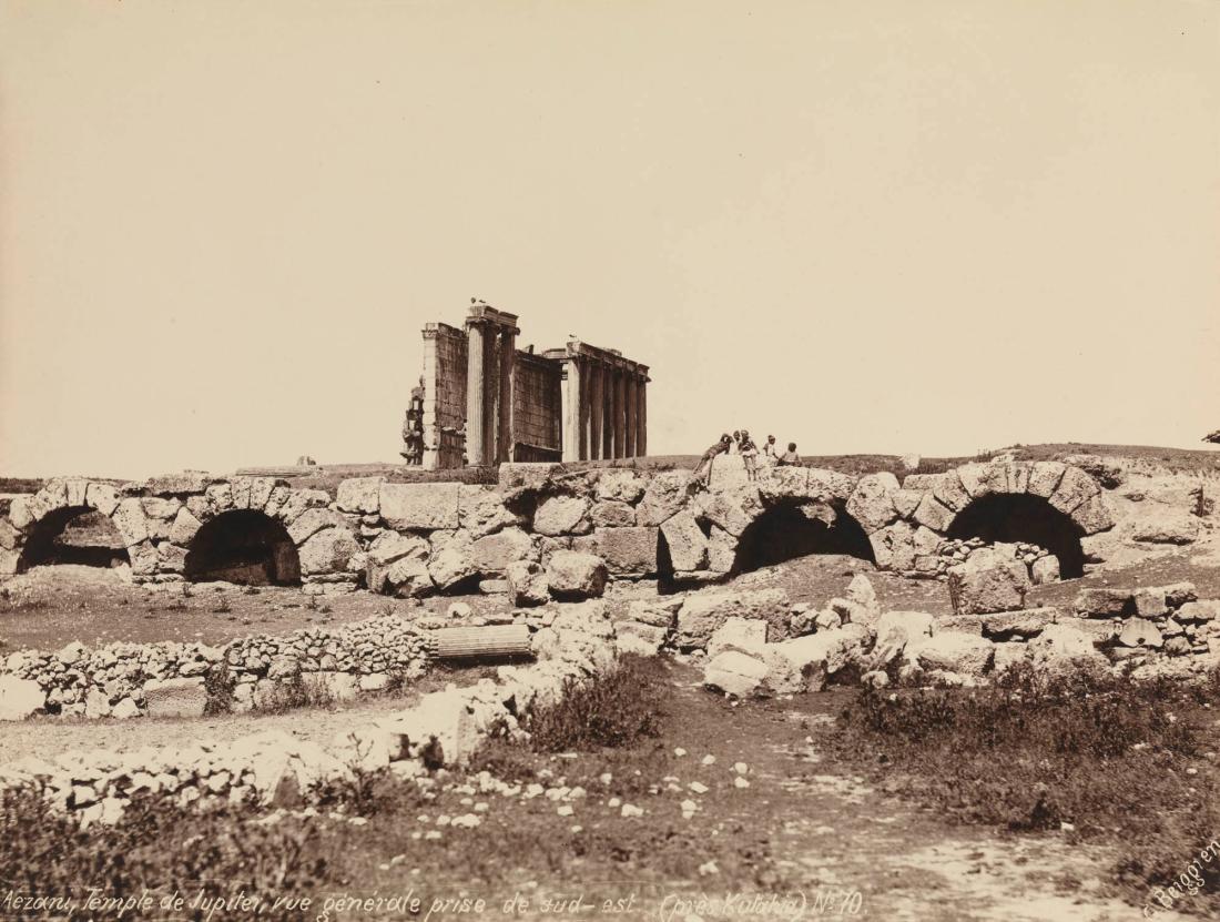 Aezani, Temple de Jupiter, vue générale prise de sud-est (près Kulahaia), No 70