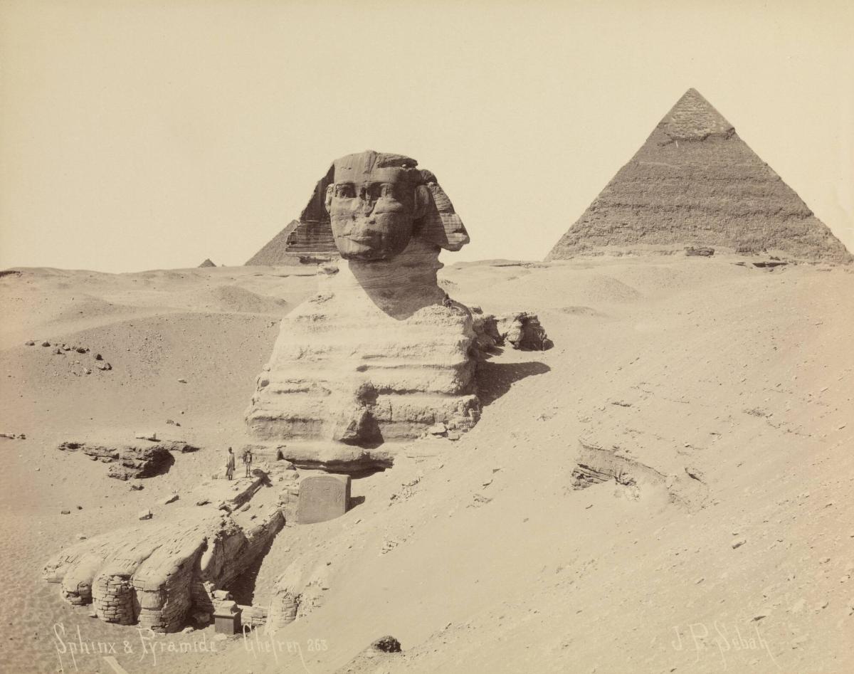 Sphinx et Pyramide Chefren