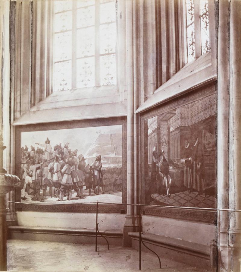Gustavianska grafchoret. Ur portfolion Upsala Domkyrka