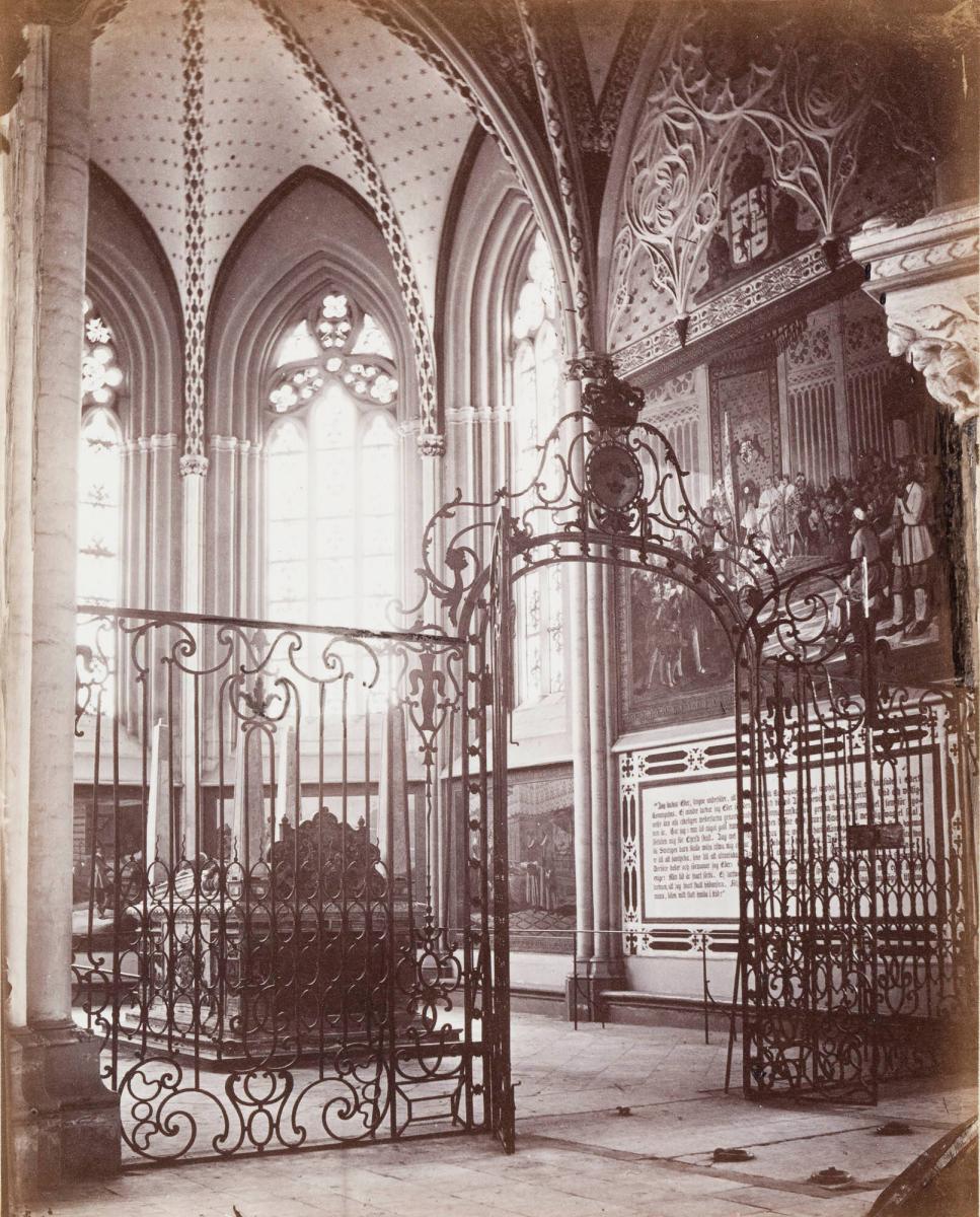 Gustavianska grafchoret. Ur portfolion Upsala Domkyrka
