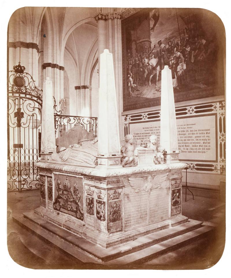Gustavianska grafchoret. Ur portfolion Upsala Domkyrka