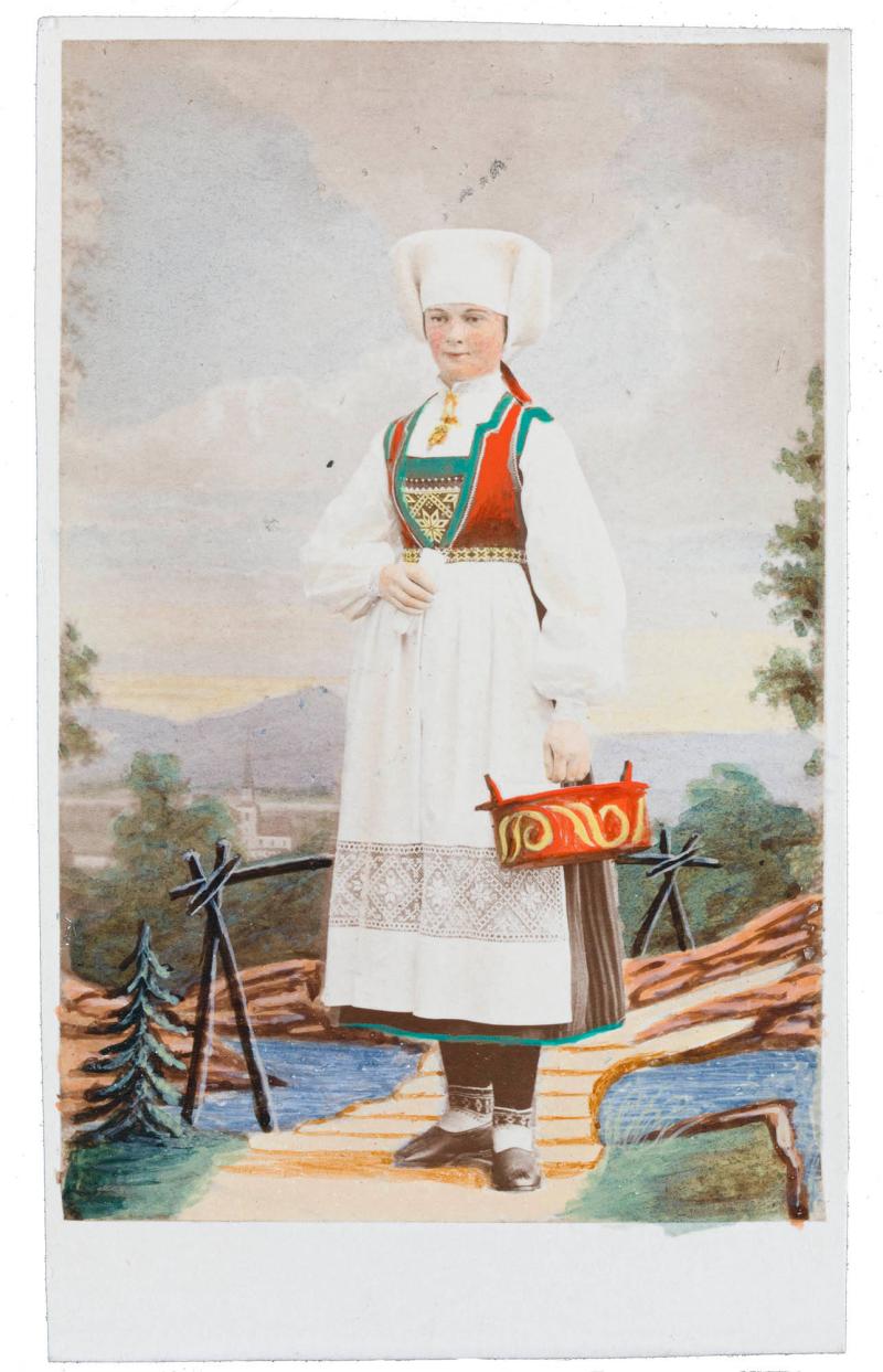 Hustru från Hardanger i Norge