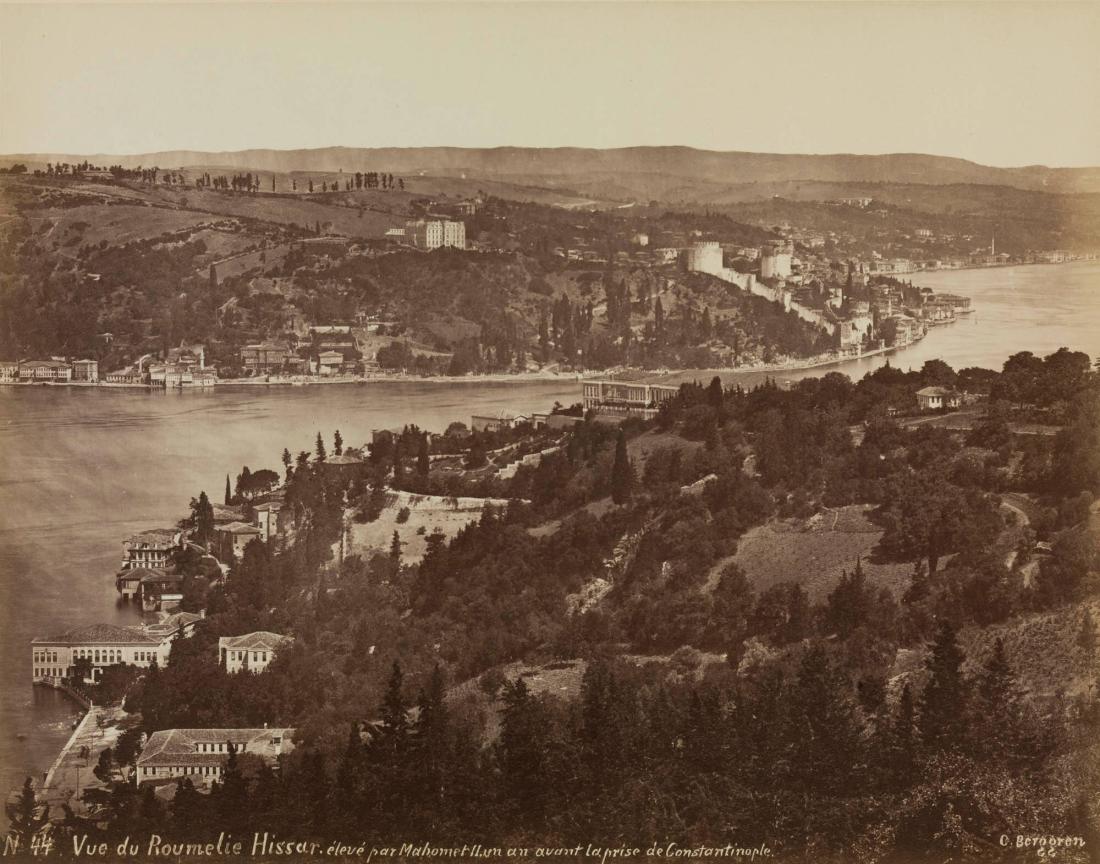 Vue de Roumeli Hissar, élevé par Mahomet II avant la prise de Constantinople. No 44