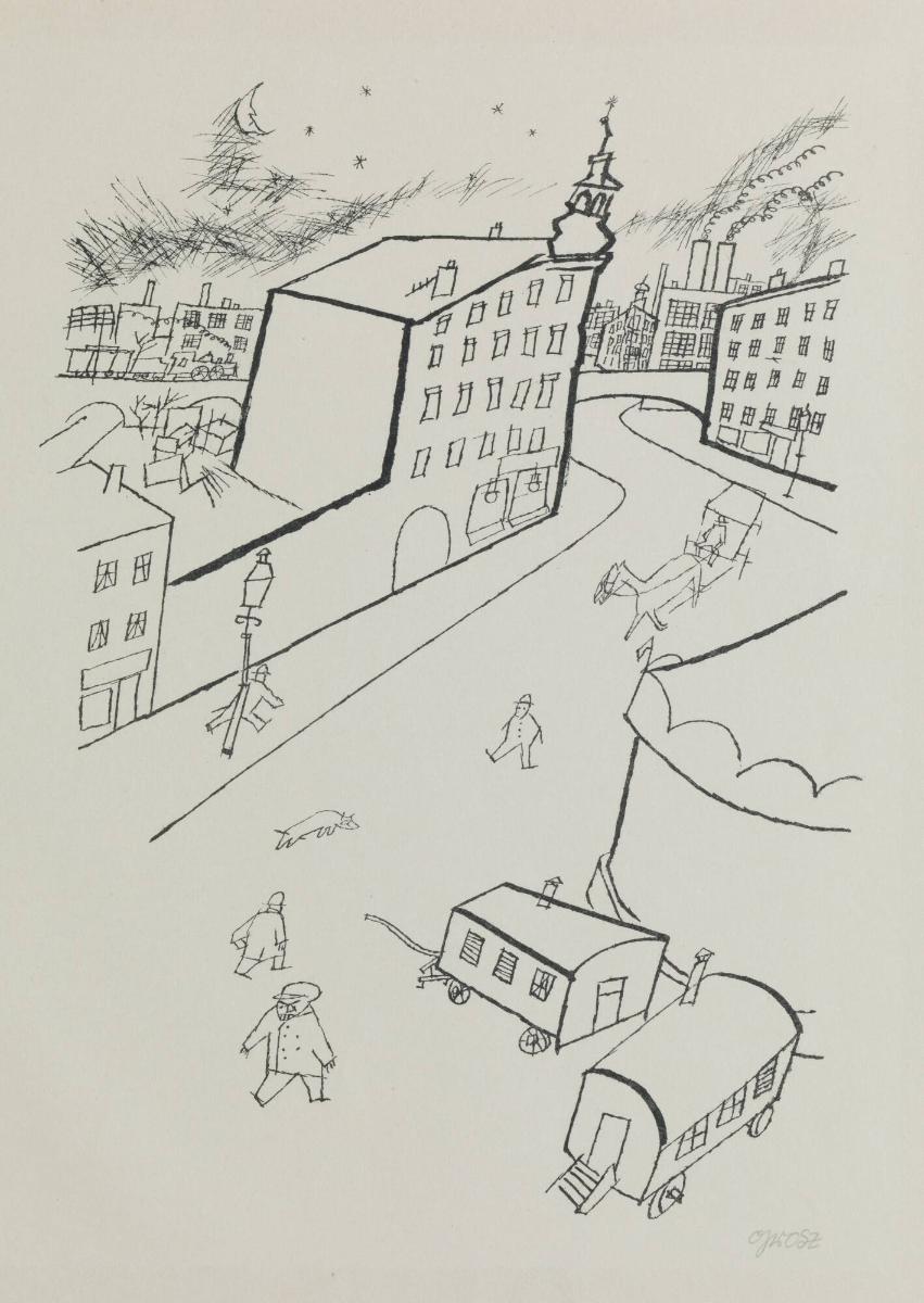 Periherie. Erste George Grosz-Mappe