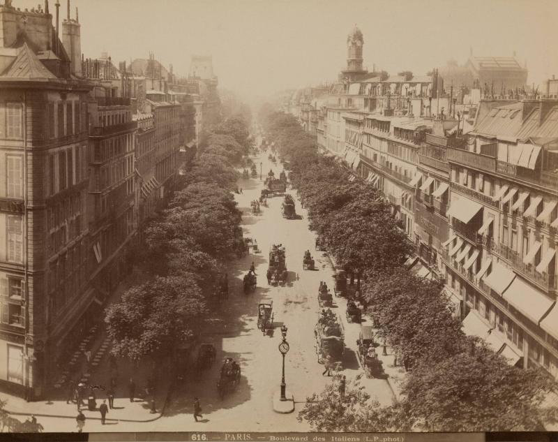 Paris. Boulevard des Italiens