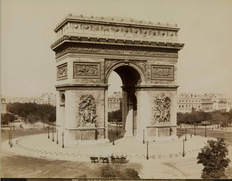 Paris. Arc de Triomphe de l´Etoile