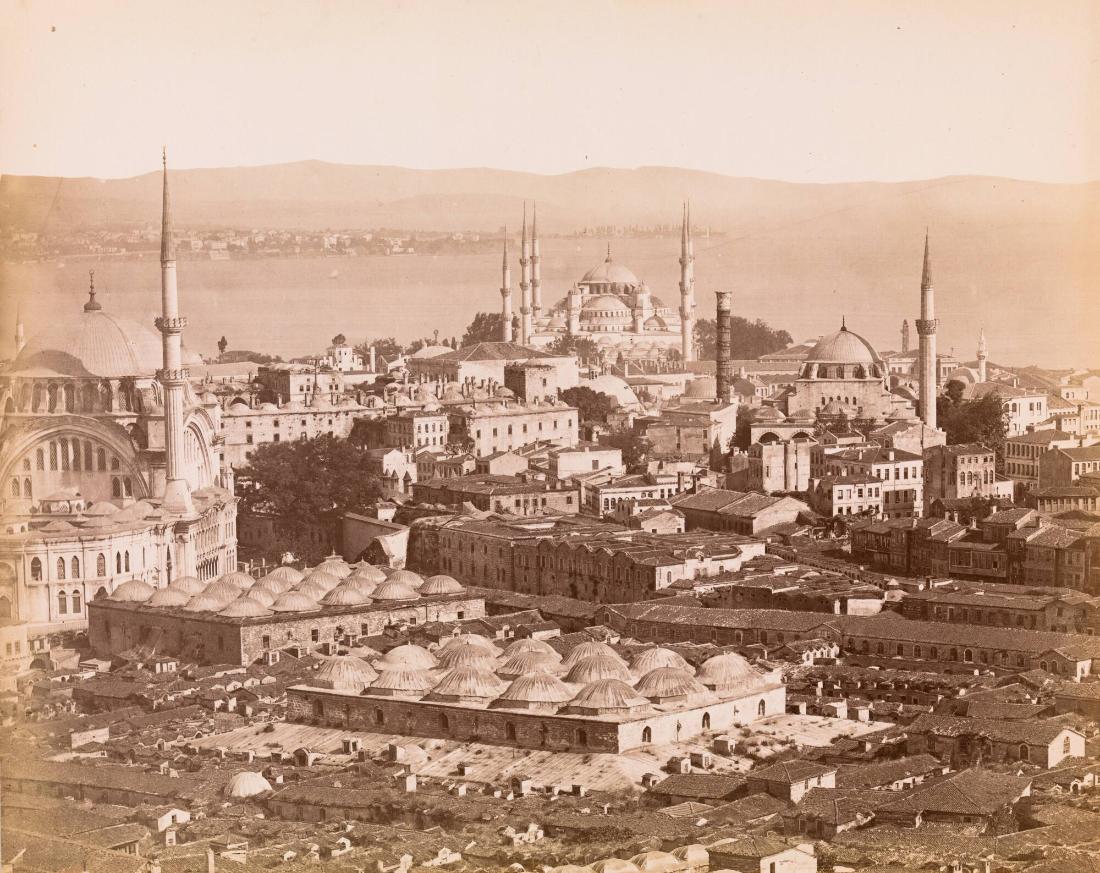Turkey Constantinople overlooking the Boephorus + Sea of Marmora